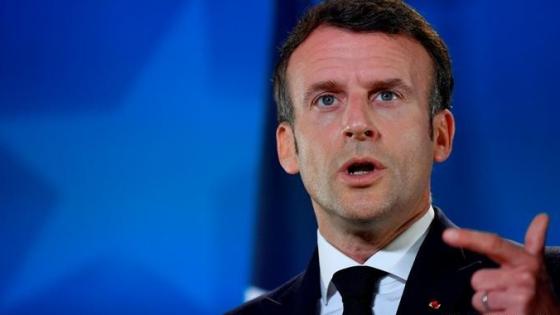الرئيس الفرنسي إيمانويل ماكرون
