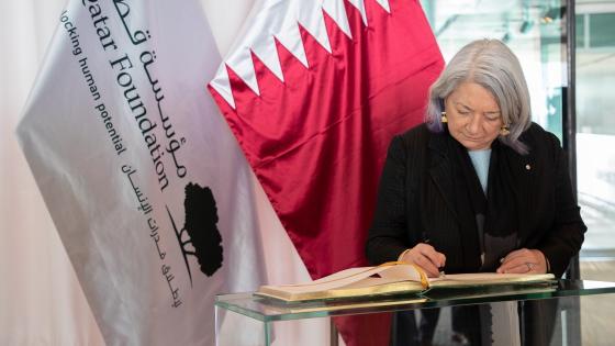 جانب من الزيارة