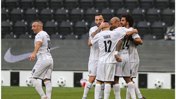 جانب من المباراة