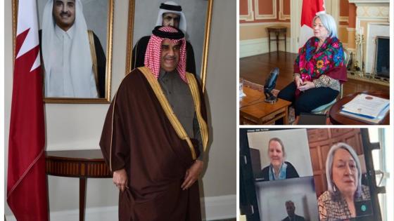 خلال تسلم اوراق اعتماد السفير خالد بن راشد المنصوري