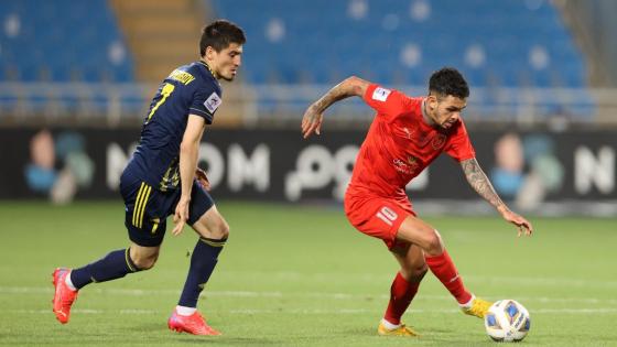 جانب من المباراة