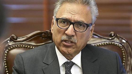الرئيس الباكستاني الدكتور عارف علوي