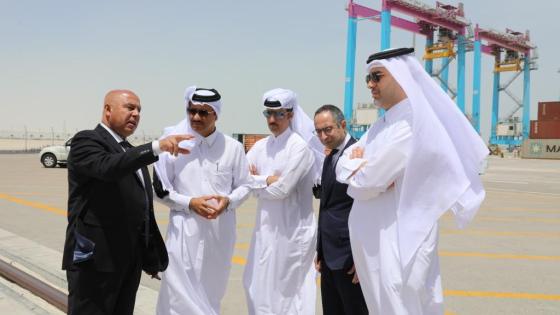 جانب من الزيارة