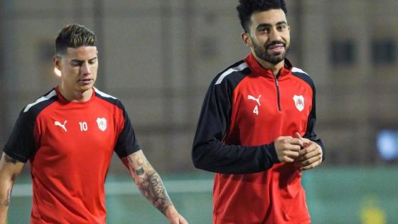 جانب من تدريب الريان