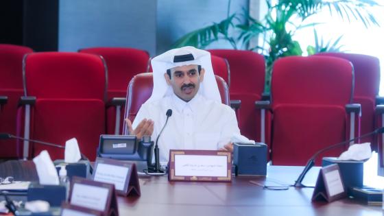 سعادة المهندس سعد بن شريدة الكعبي وزير الدولة لشؤون الطاقة