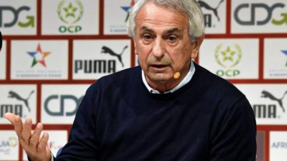 وحيد خليلودجيتش مدرب منتخب المغرب