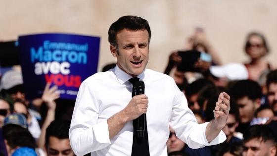 الرئيس الفرنسي إيمانويل ماكرون