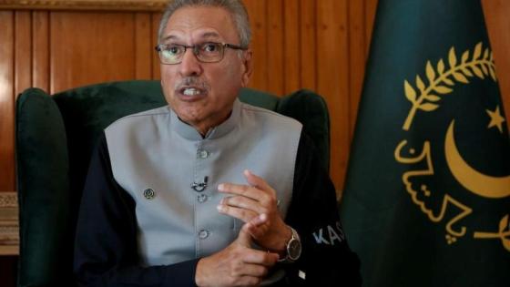 الرئيس الباكستاني عارف علوي