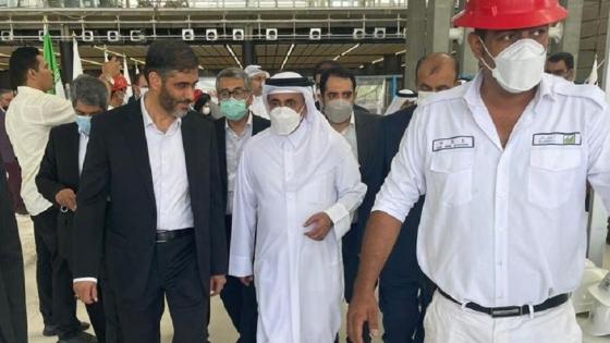 جانب من الزيارة