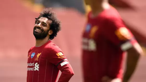 محمد صلاح نجم ليفربول الإنجليزي