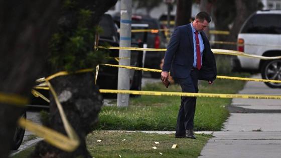 موقع حادث إطلاق النار