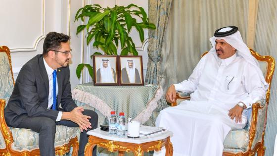 جانب من المباحثات