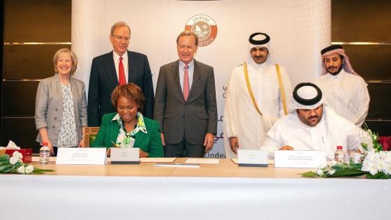 جانب من توقيع اتفاقية التعاون