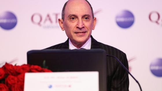 سعادة السيد أكبر الباكر الرئيس التنفيذي لمجموعة الخطوط الجوية القطرية