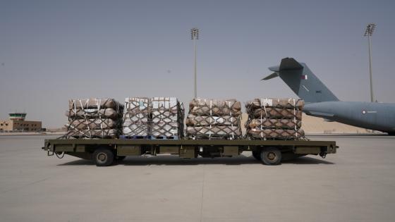 مساعدات متوجة إلى جنوب إفريقيا