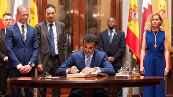 زيارة سمو الأمير لمجلس الشيوخ الإسباني