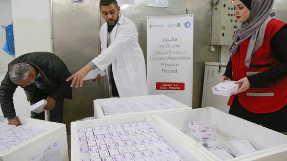 خلال عمليات توريد الأدوية