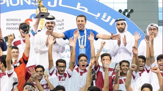 جانب من تتويج الفائزين