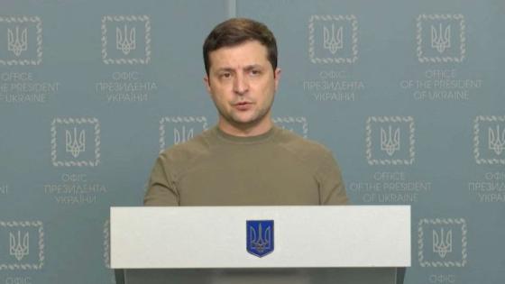 الرئيس الأوكراني فولوديمير زيلينسكي
