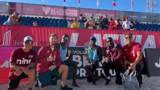 المنتخب القطري للكرة الطائرة الشاطئية