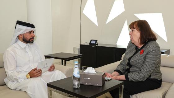 جانب من المقابلة