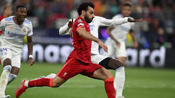 محمد صلاح نجم ليفربول الإنجليزي