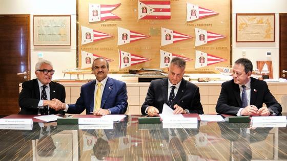 جانب من توقيع الاتفاقية