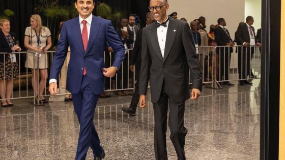 سمو الأمير ورئيس رواندا