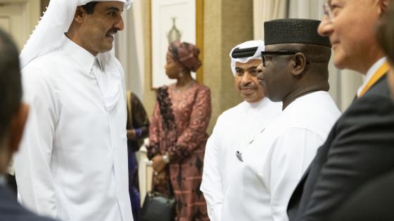 جانب من حفل الاستقبال