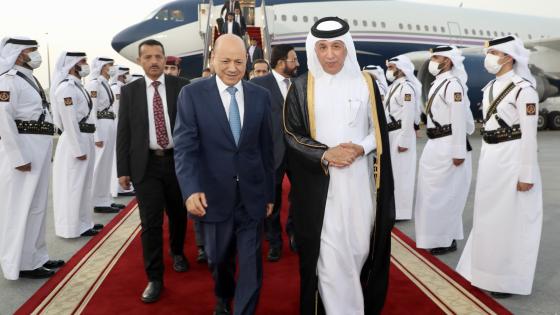 وزير الدولة للشؤون الخارجية مستقبلاً رئيس مجلس القيادة الرئاسي باليمن