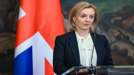 ليز تراس وزيرة الخارجية البريطانية