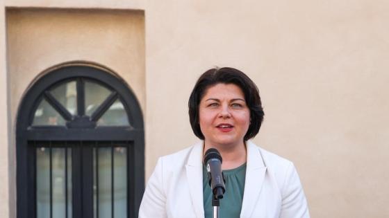 رئيسة وزراء جمهورية مولدوفا السيدة ناتاليا جافريليتسا