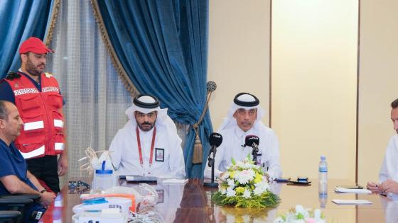 جانب من المؤتمر الصحفي