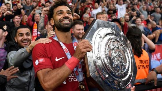 محمد صلاح لاعب نادي ليفربول