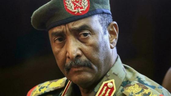 الفريق أول ركن عبدالفتاح البرهان رئيس مجلس السيادة الانتقالي في السودان
