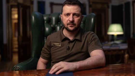 الرئيس الأوكراني فولوديمير زيلينسكي