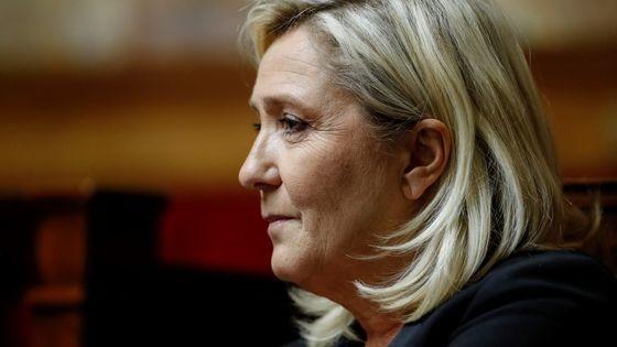 مارين لوبان رئيسة حزب التجمع الوطني في فرنسا