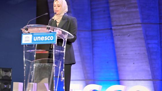 سعادة السيدة بثينة بنت علي الجبر النعيمي وزير التربية والتعليم والتعليم العالي