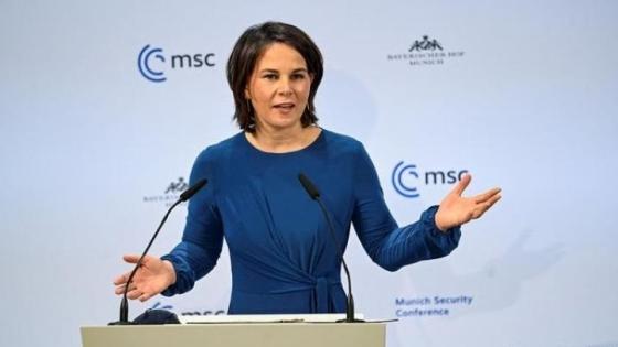 وزيرة الخارجية الألمانية أنالينا بيربوك