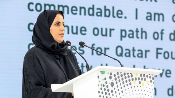 السيدة عبير آل خليفة رئيس التعليم ما قبل الجامعي في مؤسسة قطر