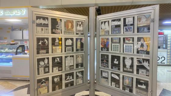 جانب من المعرض