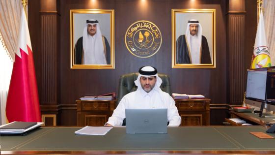 سعادة الشيخ بندر بن محمد بن سعود آل ثاني محافظ مصرف قطر المركزي
