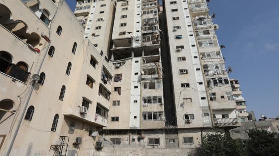 آثار القصف الإسرائيلي على غزة