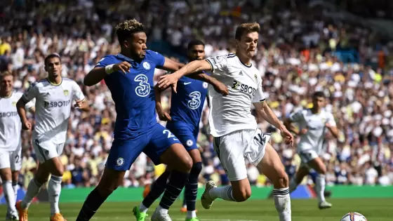 جانب من المباراة