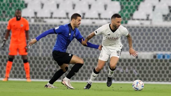 جانب من المباراة