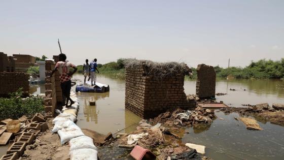 من السيول التي اغرقت بعض المدن السودانية