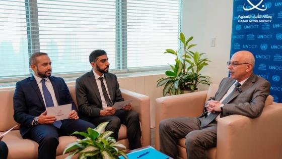 فلاديمير فورونكوف في حديثه لوكالة الأنباء القطرية