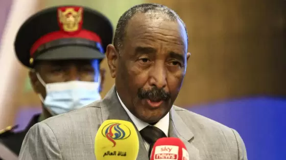 القائد العسكري الحاكم في السودان عبد الفتاح البرهان