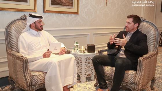 سكوت تايلور في حديثه لوكالة الأنباء القطرية