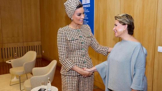 جانب من اجتماع صاحبة السمو بدوقة لكسمبورغ الكبرى